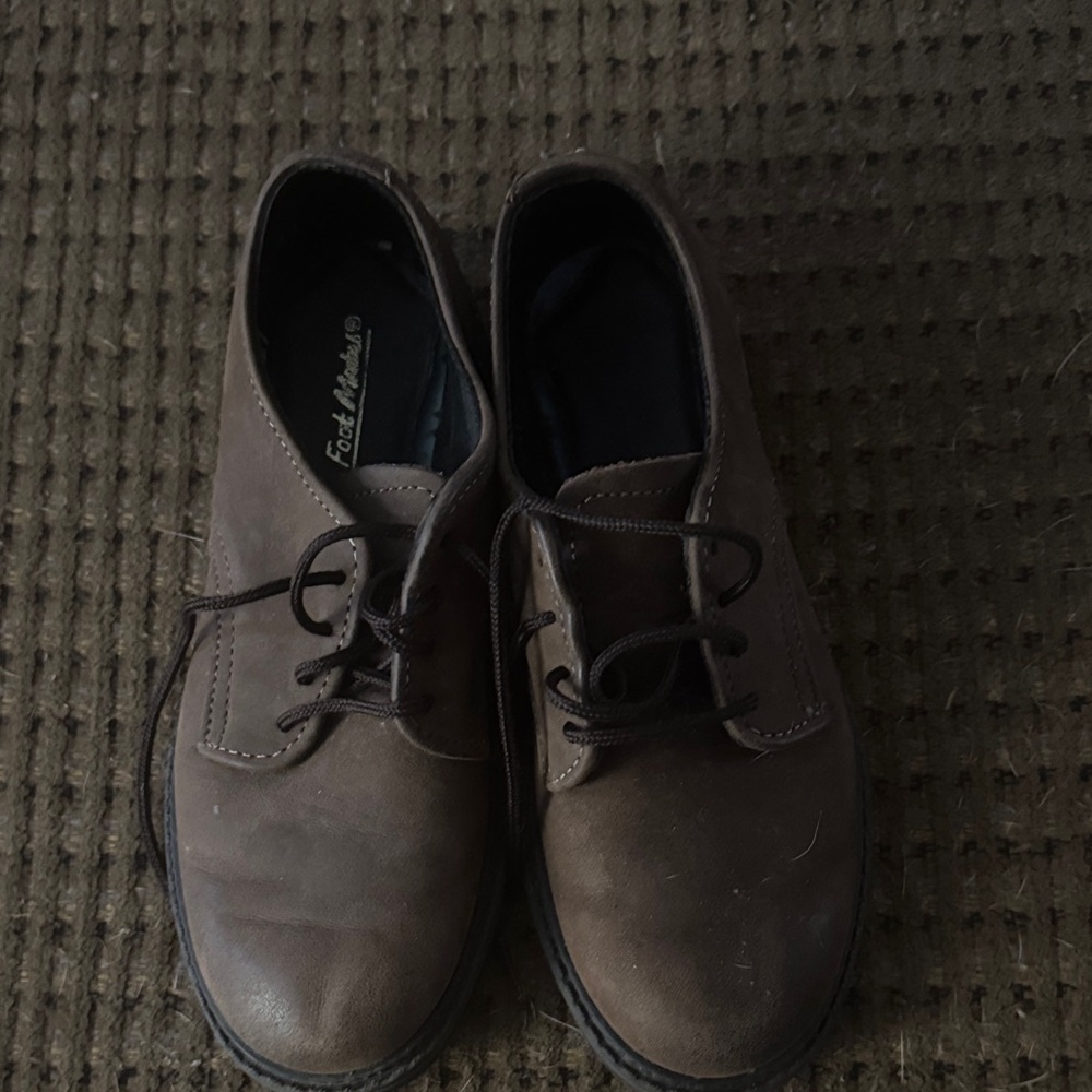 FootMates Brown Leather Dress Shoes